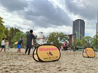 ビーチテニス練習会 in 桜ノ宮