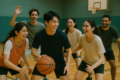 ギャラリー｜🏀【立ち上げメンバー募集】世田谷区でゆるバスケしませんか？｜20代中心・初心者＆女性も安心✨