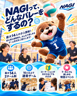 ギャラリー｜NAGI VOLLEY BALL