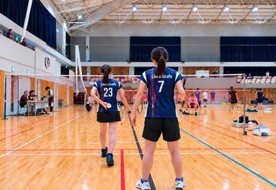 ヘッダー画像｜Like a Giraffe Badminton Team